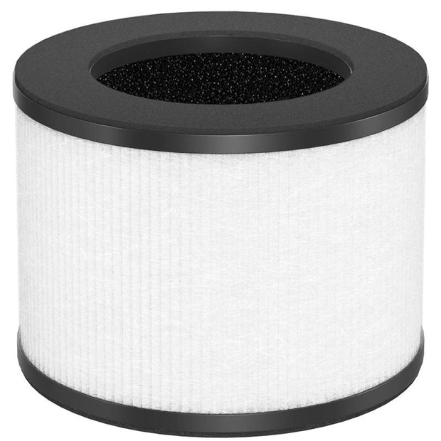 Tolife TZ-K1 Air Purifier Replacement Filter, MK01 MK06 Air Purifiers, 3-In-1 H13 HEPA Filter Replacement for Smoke Pollen Dander, Black