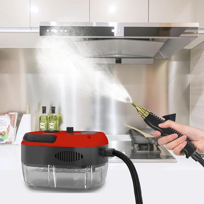 Pressurized Handheld Car Steam Cleaner for Auto Detailing High Pressure 2500W Handheld Steam Cleaner with Water Tank Steam Home Kitchen Floors Tools