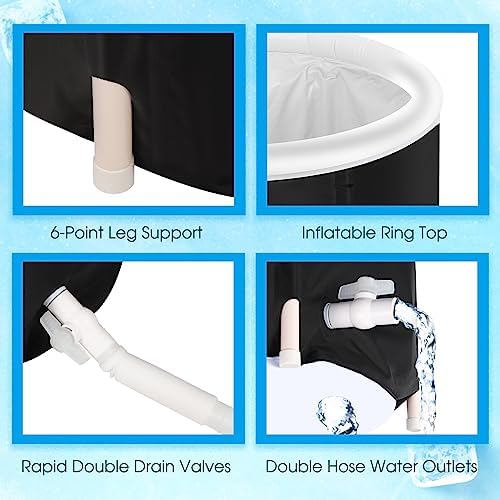 FrostPod - Portable Ice Bath for Biohacking, Recovery, Performance