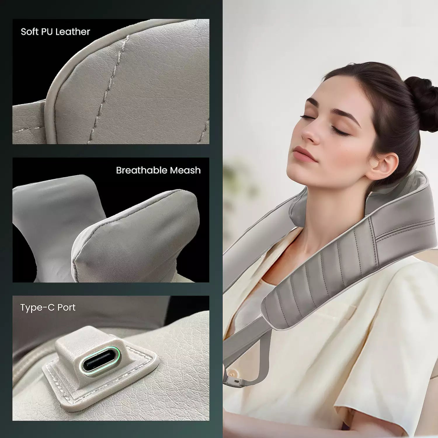 PaxEase™ FlexRelief - Wireless Heated Neck & Body Massager