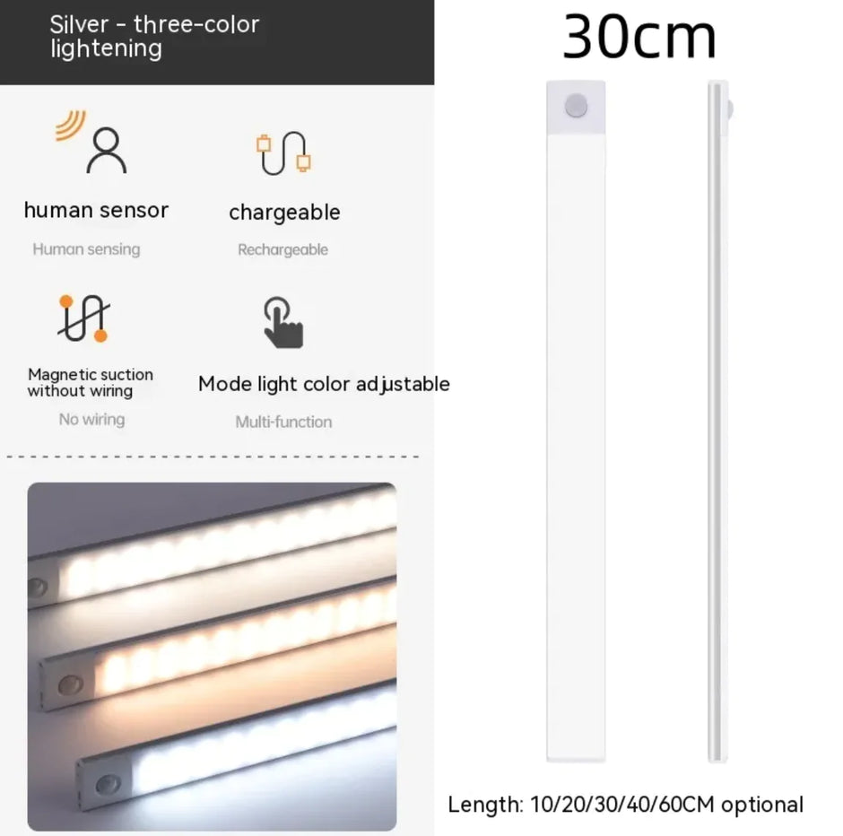 LumaEase - Magnetic Ambient Motion Sensor Lights - 3 Adjustable Tones