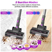 Cordless Vacuum Cleaner, 6 in 1 Ultra-Lightweight Stick Vacuum, Powerful Stick Vacuum for Hard Floor Carpet Pet Hair Home, N370