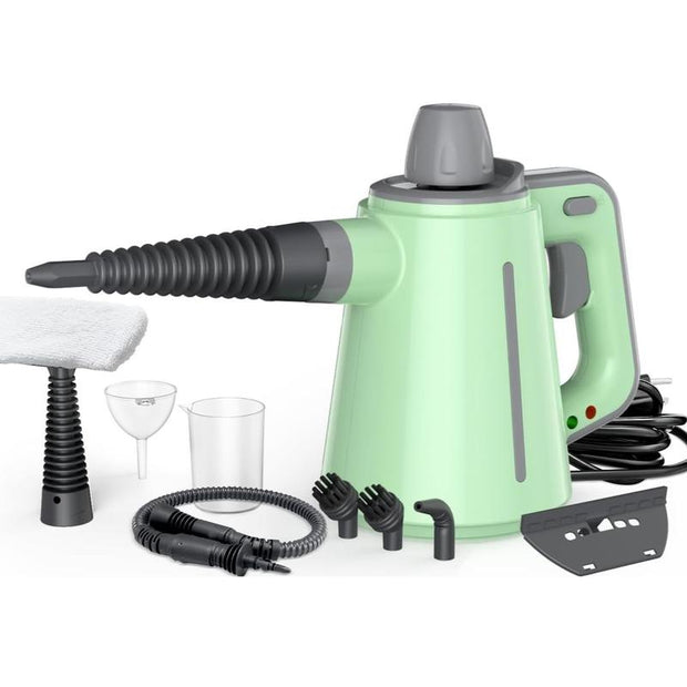 Pressurized Handheld Multi-Surface Natural Steam Cleaner with 12 Pcs Accessories, Multi-Purpose Steamer for Home Use, Cleaning Floor, Kitchen and Car