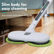 Electric Mops for Floor Cleaning Wood Floor Cleaner with 4 Reusable Microfiber Pads