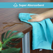 Microfiber Cleaning Cloth,12 Pack Cleaning Rag,Cleaning Towels with 4 Color Assorted,12