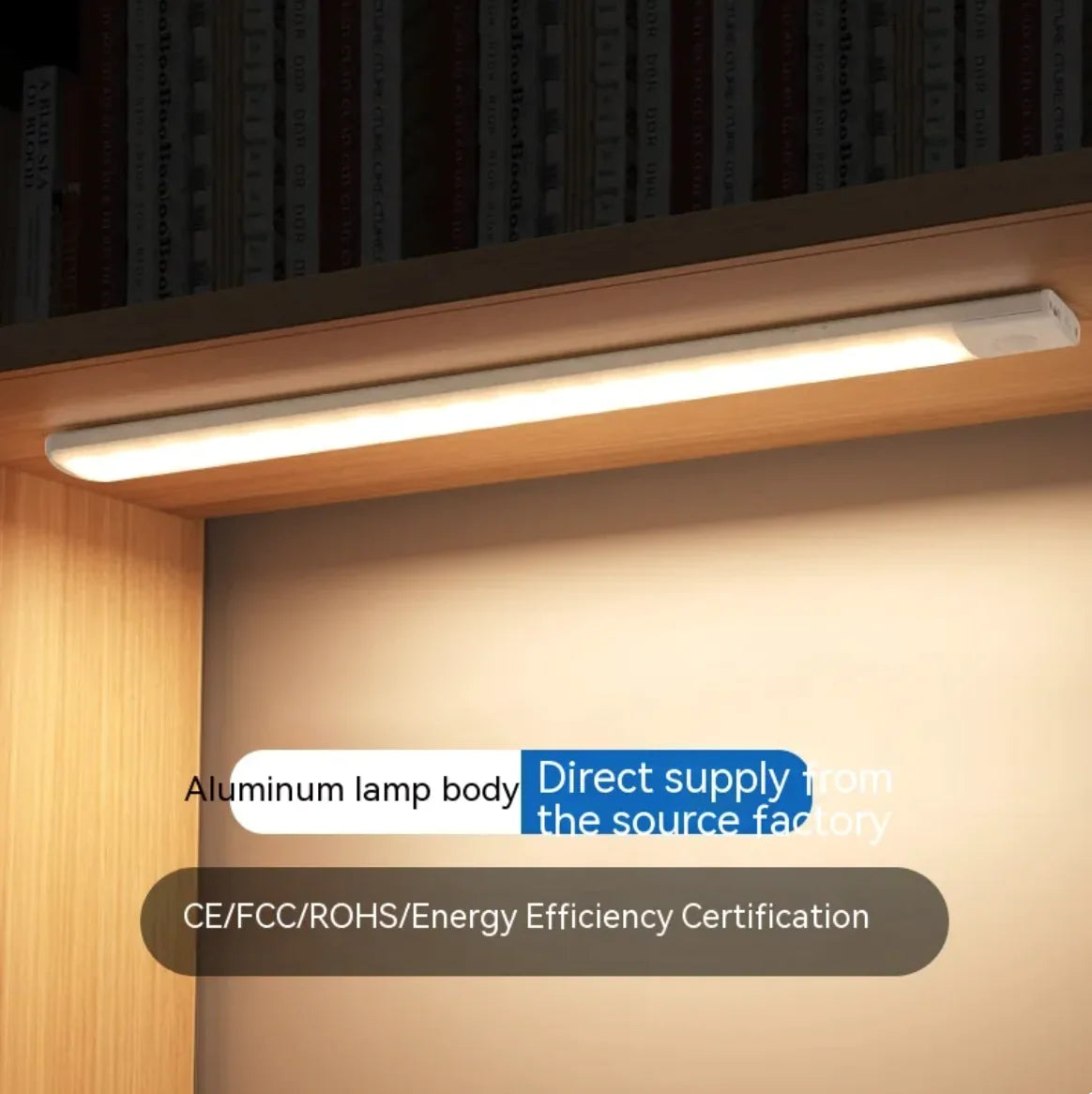 LumaEase - Magnetic Ambient Motion Sensor Lights - 3 Adjustable Tones