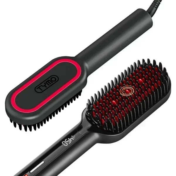 TYMO Ionic Hair Brush Straightener