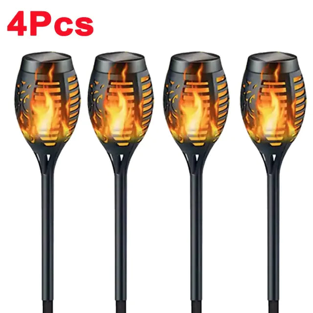 Solar Flame Torch Lights