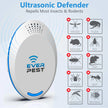 Ultrasonic Pest Repeller Control 2 Pack Plug in Flea Rat Roach Mosquito